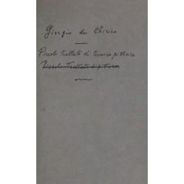 Piccolo trattato di tecnica pittorica - Giorgio De Chirico - copertina