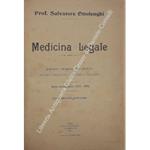 Medicina legale. Lezioni redatte dai dottori Angelo Bellussi e Michele Persiani. Anno accademico 1913-1914