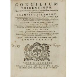 Concilium Tridentinum, cum declarationibus Cardinalium eiusdem interpretum ex ultima recognitione Joannis Gallemart, et citationibus Joannis Sotealli theol. & Horatii Lucii JC. & remissionibus Augustini Barbosae, atque additionibus Balthassaris Andre - copertina