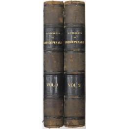 Il Progetto del Codice Penale pel Regno d'Italia coi lavori preparatorj per la sua compilazione raccolti ed ordinati sui documenti ufficiali. Vol. I,1 - Discussioni e documenti sulla scelta della scala penale e su varj progetti di codice penale. Vol. I, - copertina
