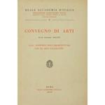 Convegno di arti. 25-31 Ottobre 1936-XIV Tema: Rapporti dell'architettura con le arti figurative