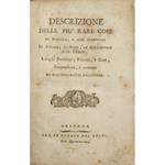 Descrizione delle piu' rare cose di Bologna, e suoi subborghi in pitture, scolture, ed architetture delle chiese, luoghi pubblici, palazzi, e case, compendiata, e corretta da Giacomo Gatti bolognese