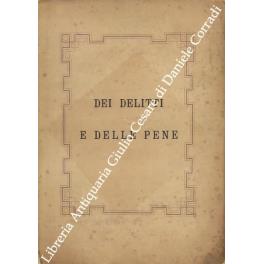 Dei delitti e delle pene - copertina