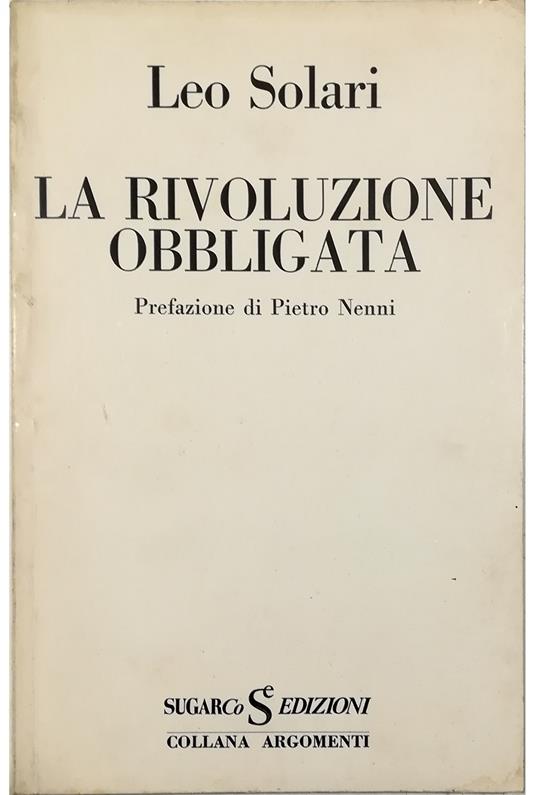 La rivoluzione obbligata - copertina