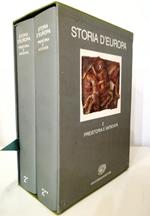 Storia d'Europa Volume secondo Preistoria e antichità - 2 tomi in cofanetto editoriale