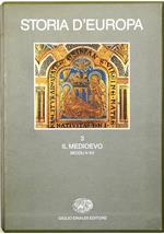 Storia d'Europa Volume terzo Il Medioevo Secoli V-XV - volume in cofanetto editoriale