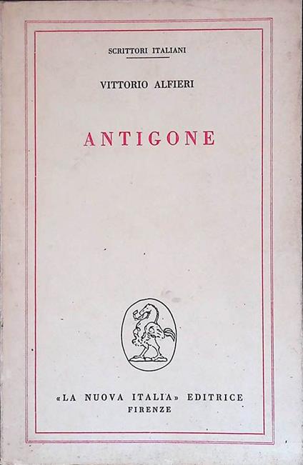 Antigone - Antonio Aliberti - copertina