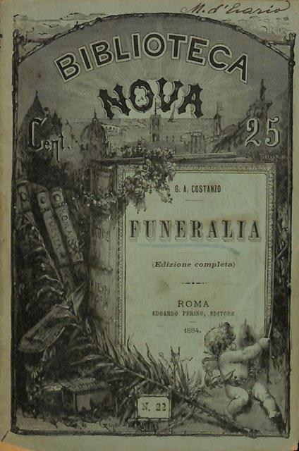 Funeralia - copertina
