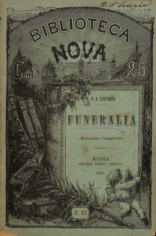 Funeralia - copertina