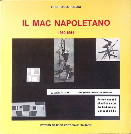 Il Mac napoletano 1950-1954 - Luigi Paolo Finizio - copertina
