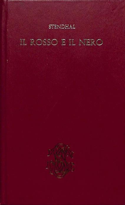 Il rosso e il nero - Stendhal - copertina