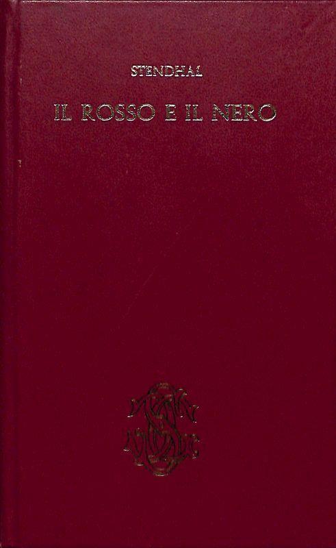 Il rosso e il nero - Stendhal - copertina