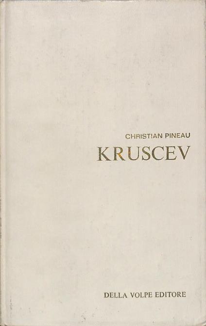 Kruscev - Christian Piana - copertina