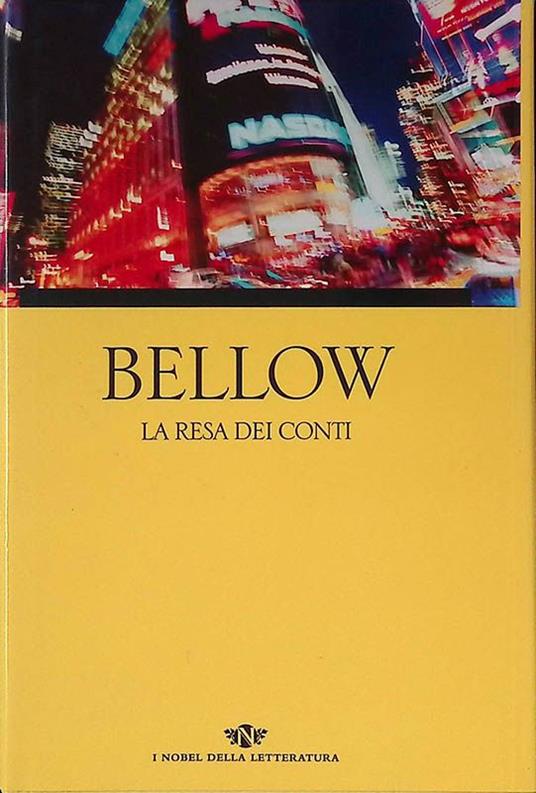 La resa dei conti - Saul Bellow - copertina