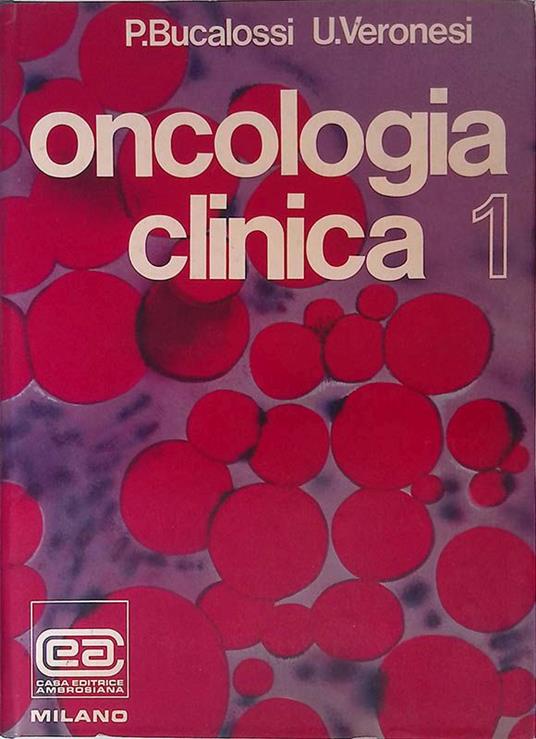 Oncologia clinica. Vol.1 - copertina