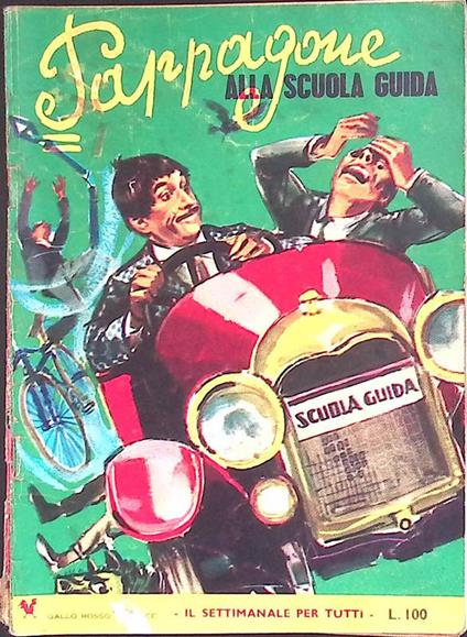 Pappagone alla scuola guida - copertina
