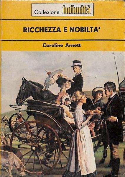 Ricchezza e nobiltà - copertina