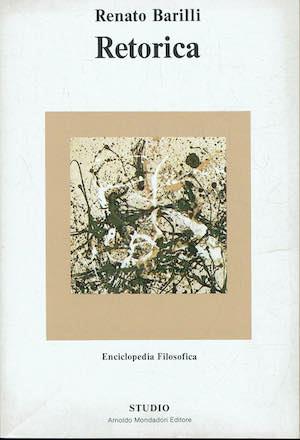 Retorica - Renato Barilli - copertina