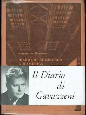 Diario di Edimburgo e d'America - Gianandrea Gavazzeni - copertina