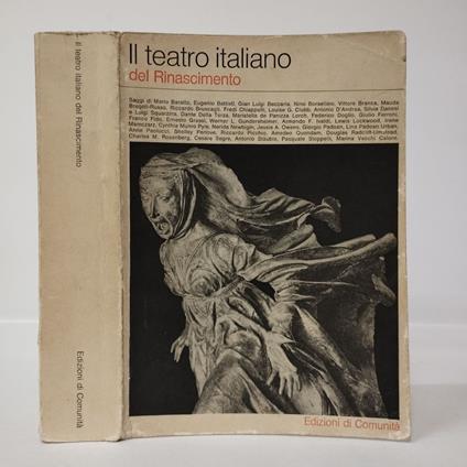 Il teatro italiano del Rinascimento - copertina