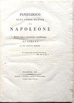 Panegirico alla Sacra Maestà di Napoleone detto nell'Accademia letteraria di Cesena li XVI Agosto MDCCCVII