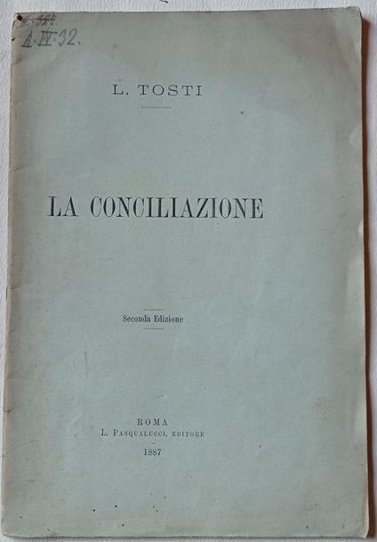 La Conciliazione - copertina