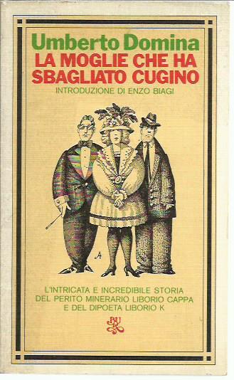 La moglie che ha sbagliato cugino - Umberto Domina - copertina