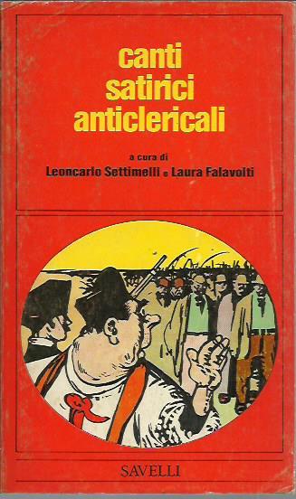 Canti satirici anticlericali - copertina