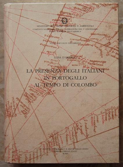 La Presenza Degli Italiani In Portogallo Al Tempo Di Colombo - Luisa D'Arienzo - copertina