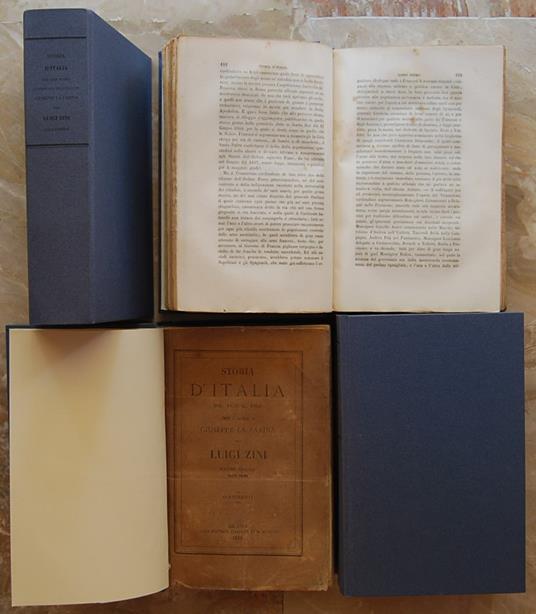 Storia D'Italia Dal 1850 Al 1866. Continuata Da Quella Di Giuseppe La Farina - copertina