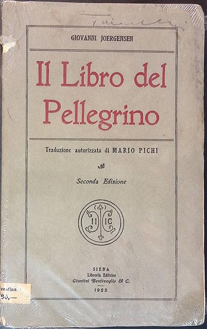 Il libro del pellegrino - copertina