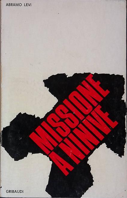 Missione a Ninive - Abramo Levi - copertina