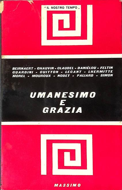 Umanesimo e grazia - copertina