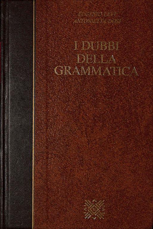 I dubbi della grammatica - Antonietta Dosi - copertina