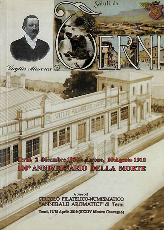Terni, 2 dicembre 1853-Arrone, 10 agosto 1910. 100° Anniversario della morte - copertina
