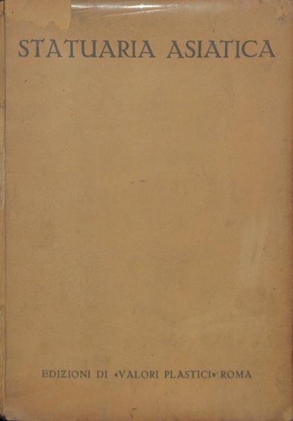 Statuaria asiatica. Vol. VI - copertina