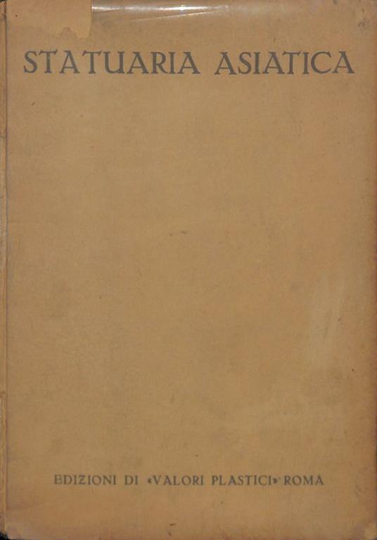 Statuaria asiatica. Vol. VI - copertina
