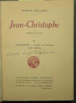 Jean Christophe - Vol. III - Antoinette - Dans la maison - Les amies