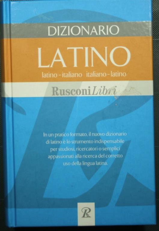 Dizionario latino - Libro Usato - Rusconi Libri 