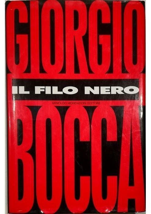 Il filo nero - Giorgio Bocca - copertina