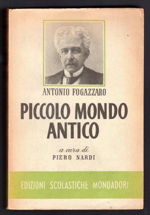 Piccolo mondo antico - Antonio Fogazzaro - copertina