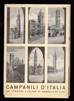 Campanili d'Italia. Sei tempere a colori di Dandolo Bellini