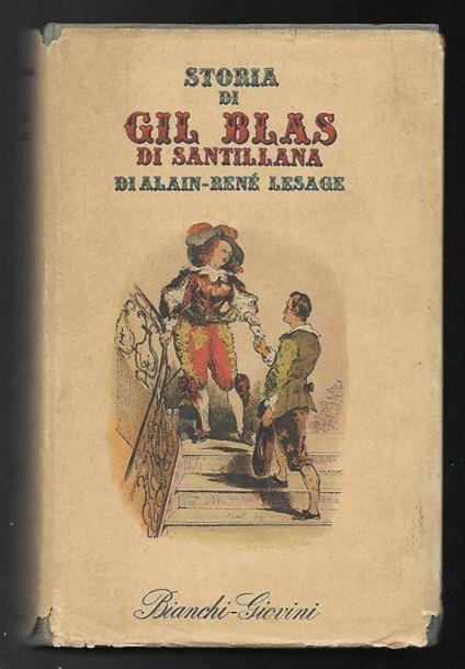 Storia di Gil Blas di Santillana - Alain-René Le Sage - copertina