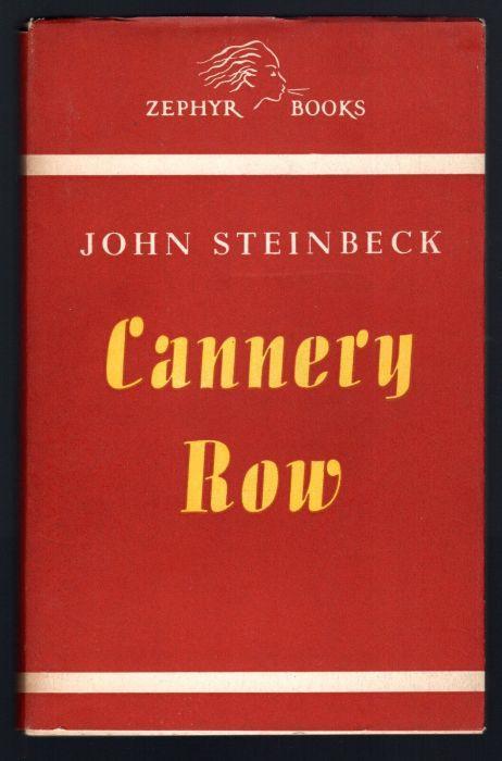 Cannery Row - John Steinbeck - copertina