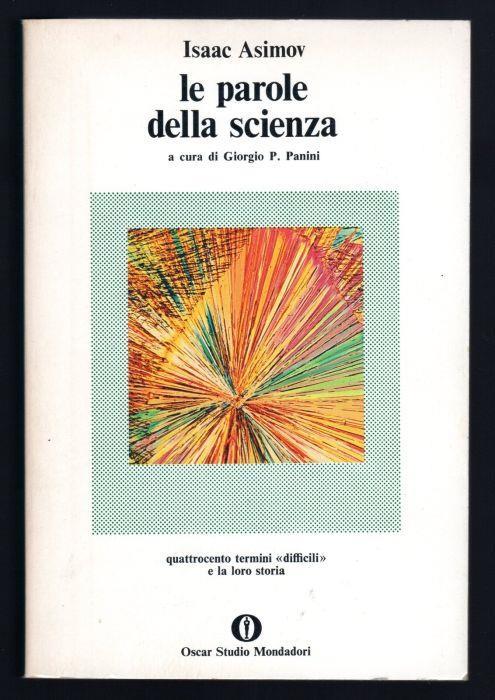 Le parole della scienza - Isaac Asimov - copertina