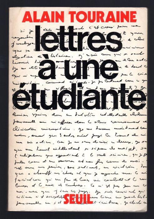 Lettres à une etudiante - Alain Touraine - copertina