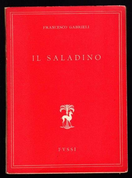 Il saladino - Francesco Gabrieli - copertina