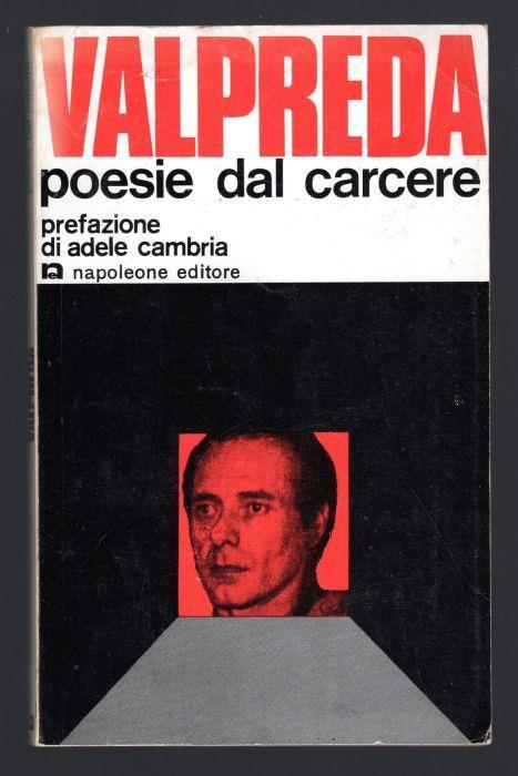 Valpreda. Poesie dal carcere - Pietro Valpreda - copertina