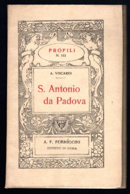 S. Antonio da Padova - A. Viscardi - copertina