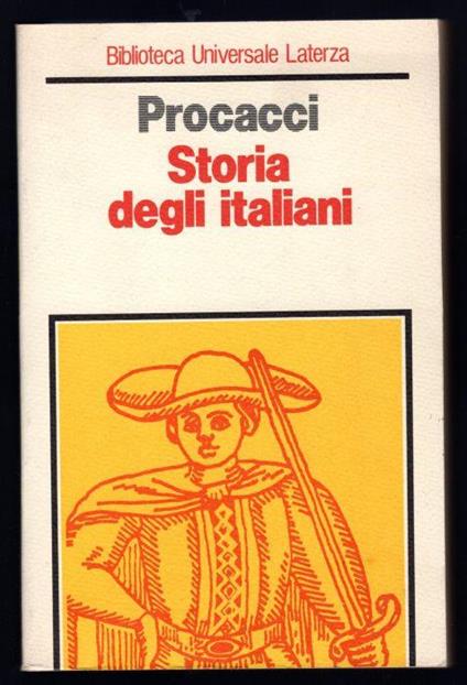 Storia degli italiani - Procacci - copertina